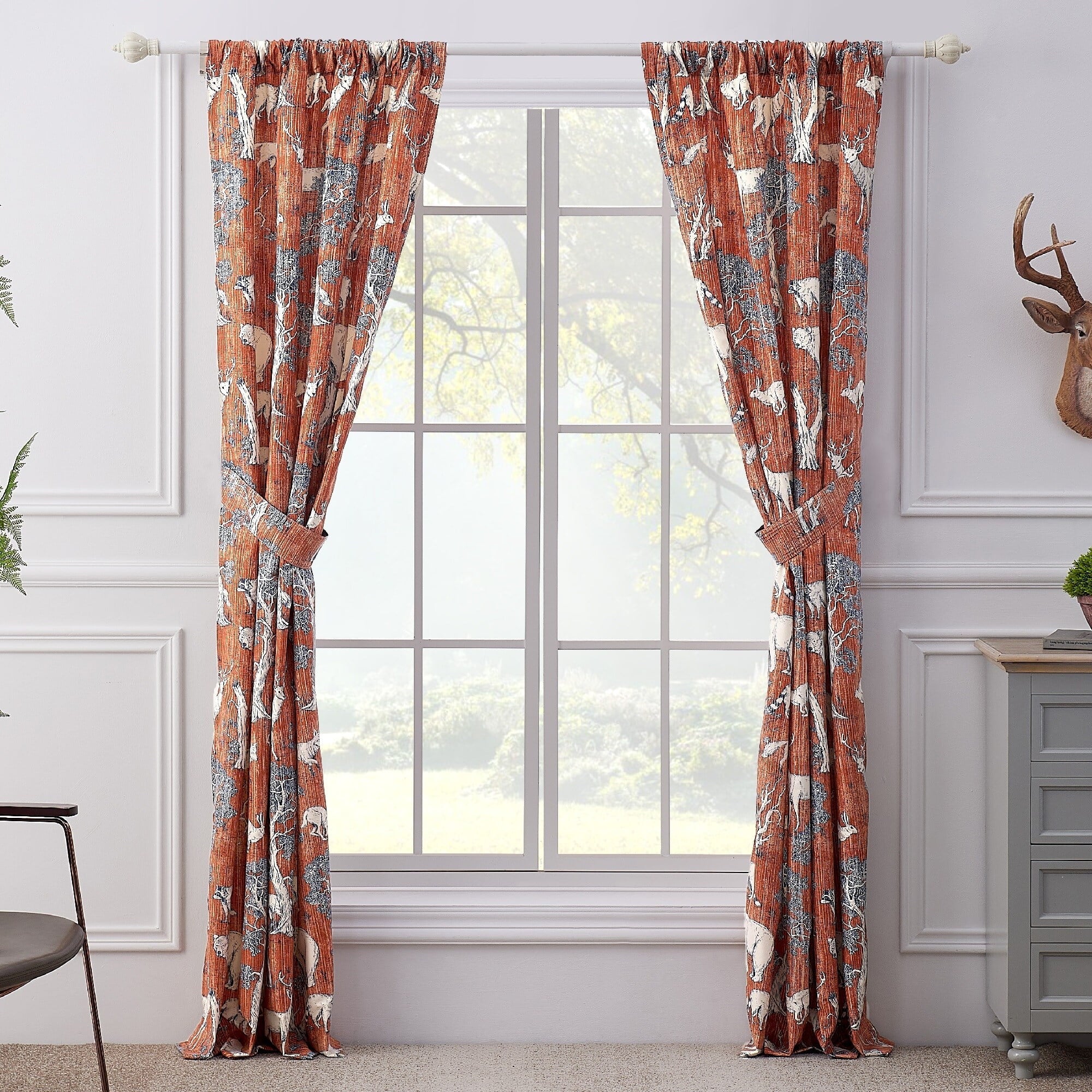 Set of 2 Curtain Panels, 84 x 84 inches T388166