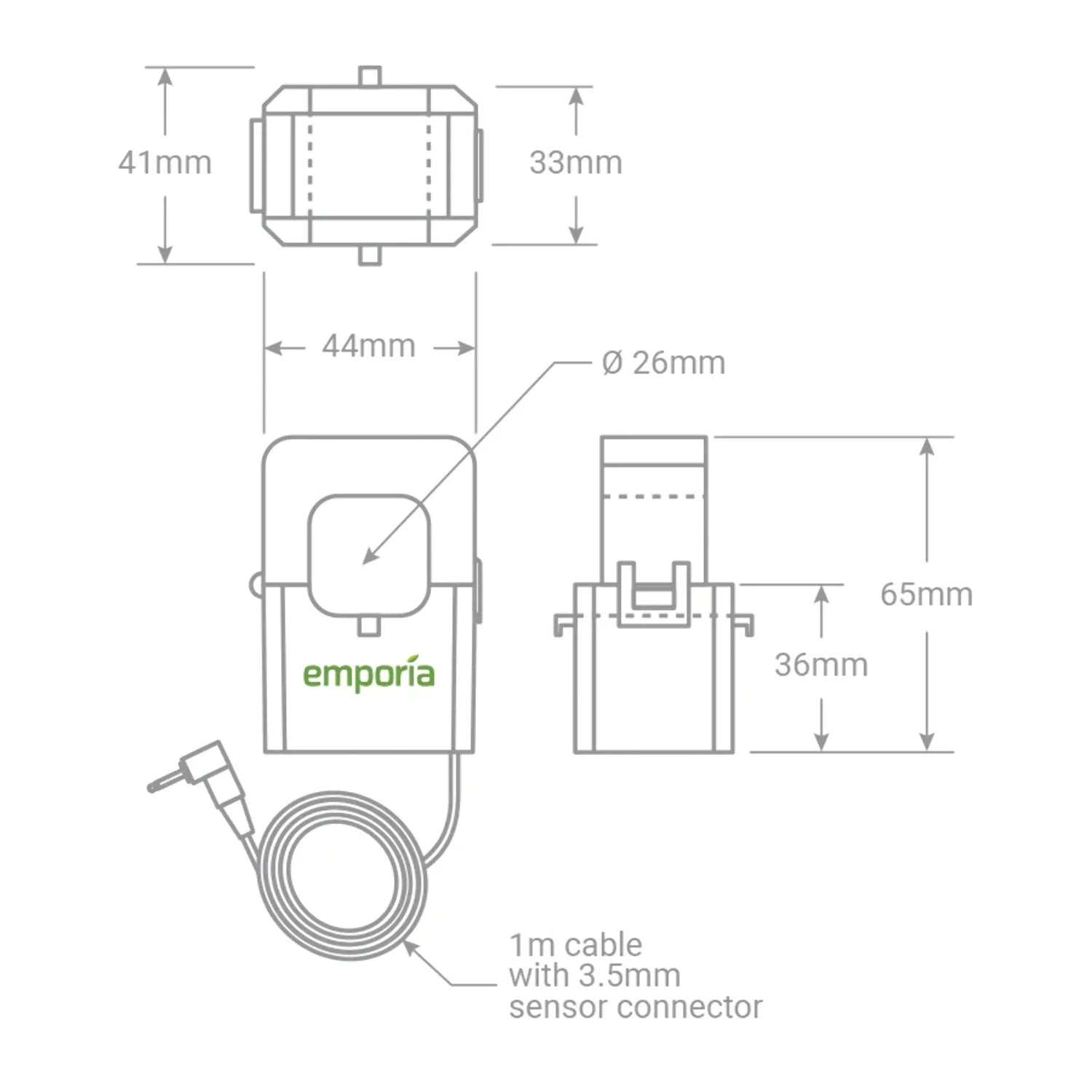 Smart Home Energy Monitor with 16 Circuit Level Sensors Q34927