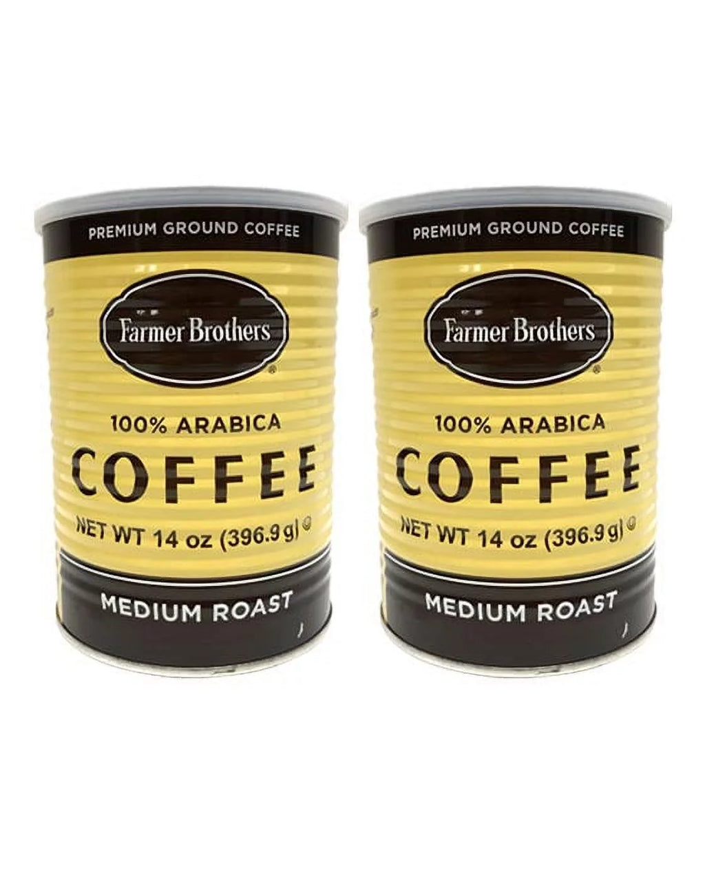 Medium Roast 100% Arabica Ground Coffee, 14 Oz (Pack of 2) A529
