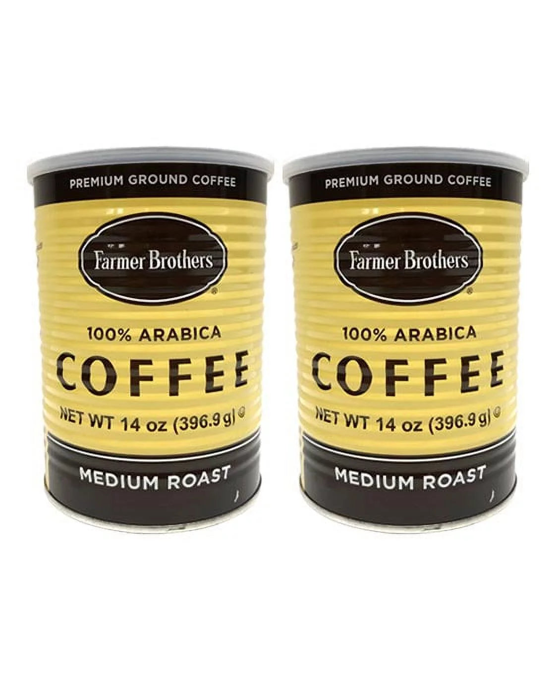 Medium Roast 100% Arabica Ground Coffee, 14 Oz (Pack of 2) A529
