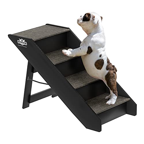 Gray Foldable Nonslip Dog Steps N633