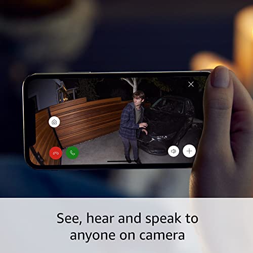 White Battery Spotlight Cam with Two-Way Talk and Color Night Vision Q948