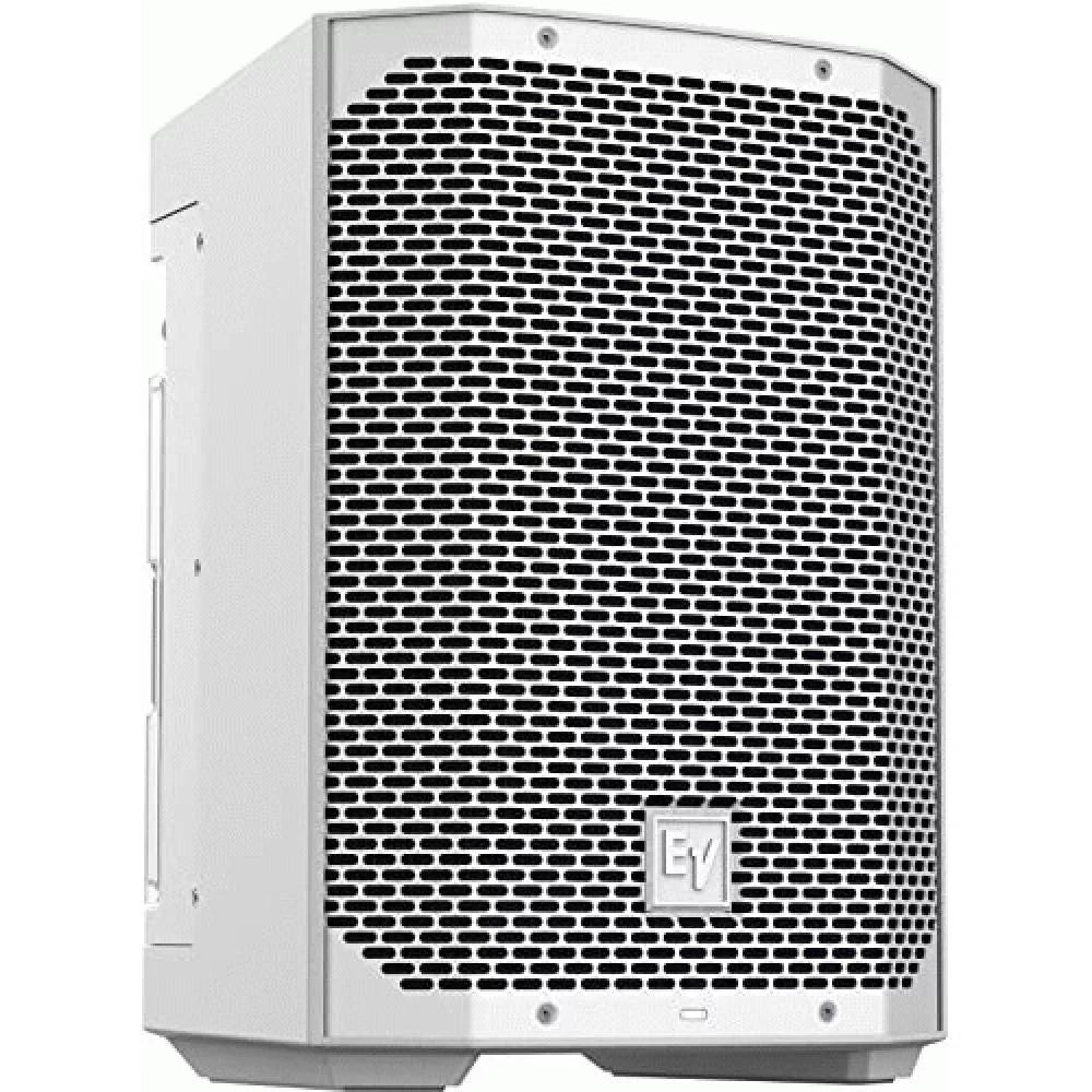 White 8" 2-Way Battery Powered Loudspeaker with Bluetooth Y210