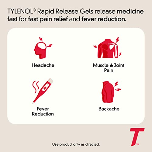Acetaminophen Rapid Release Gels, 100 ct T395965