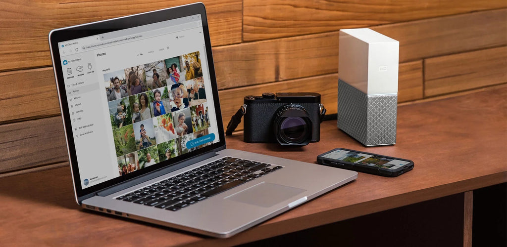 4TB External Personal Cloud Hard Drive Storage C807