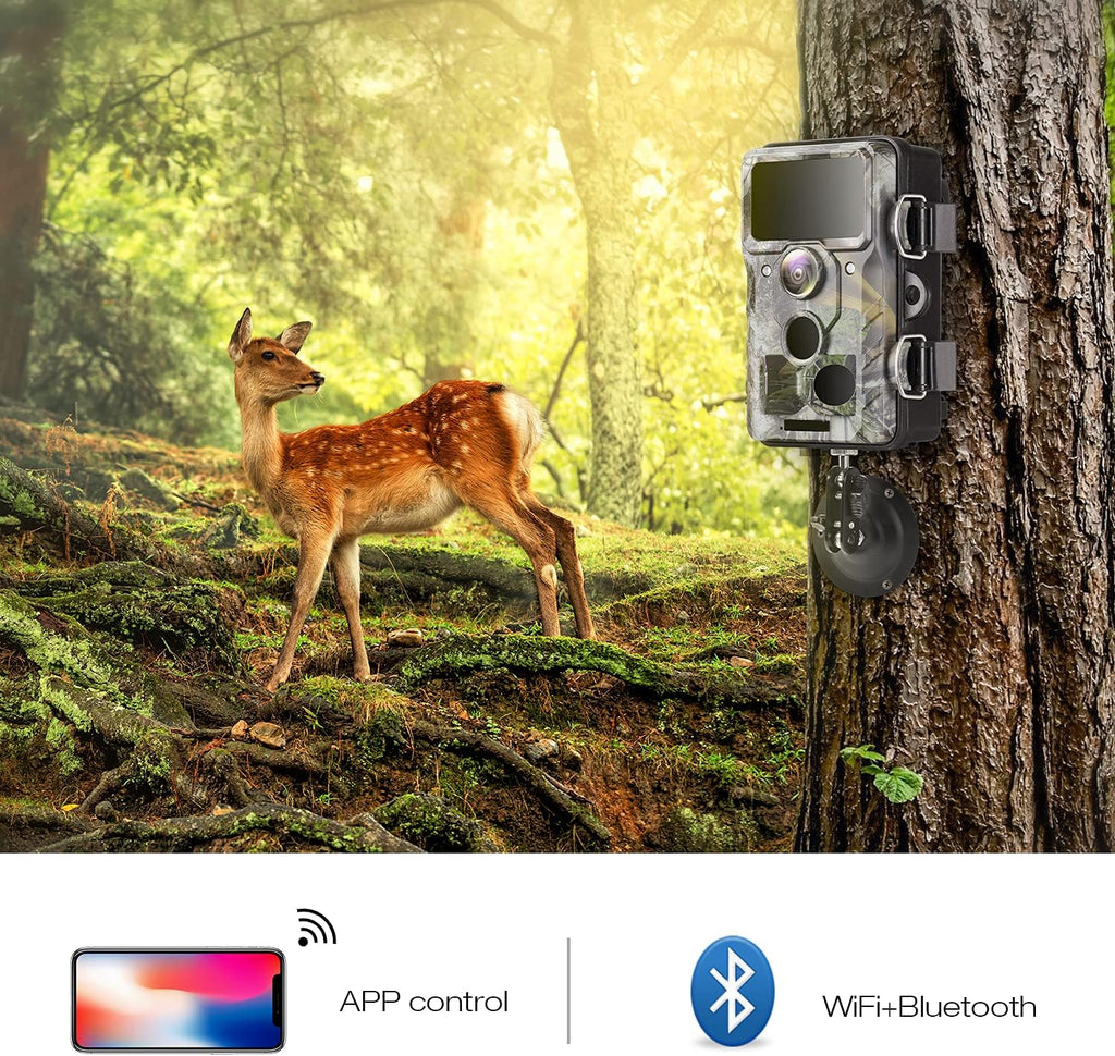 20MP 1296P Night Vision Motion Activated Waterproof IP66 Trail Camera I289