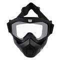 Motorcycle Goggles with Removable Face Mask I206408