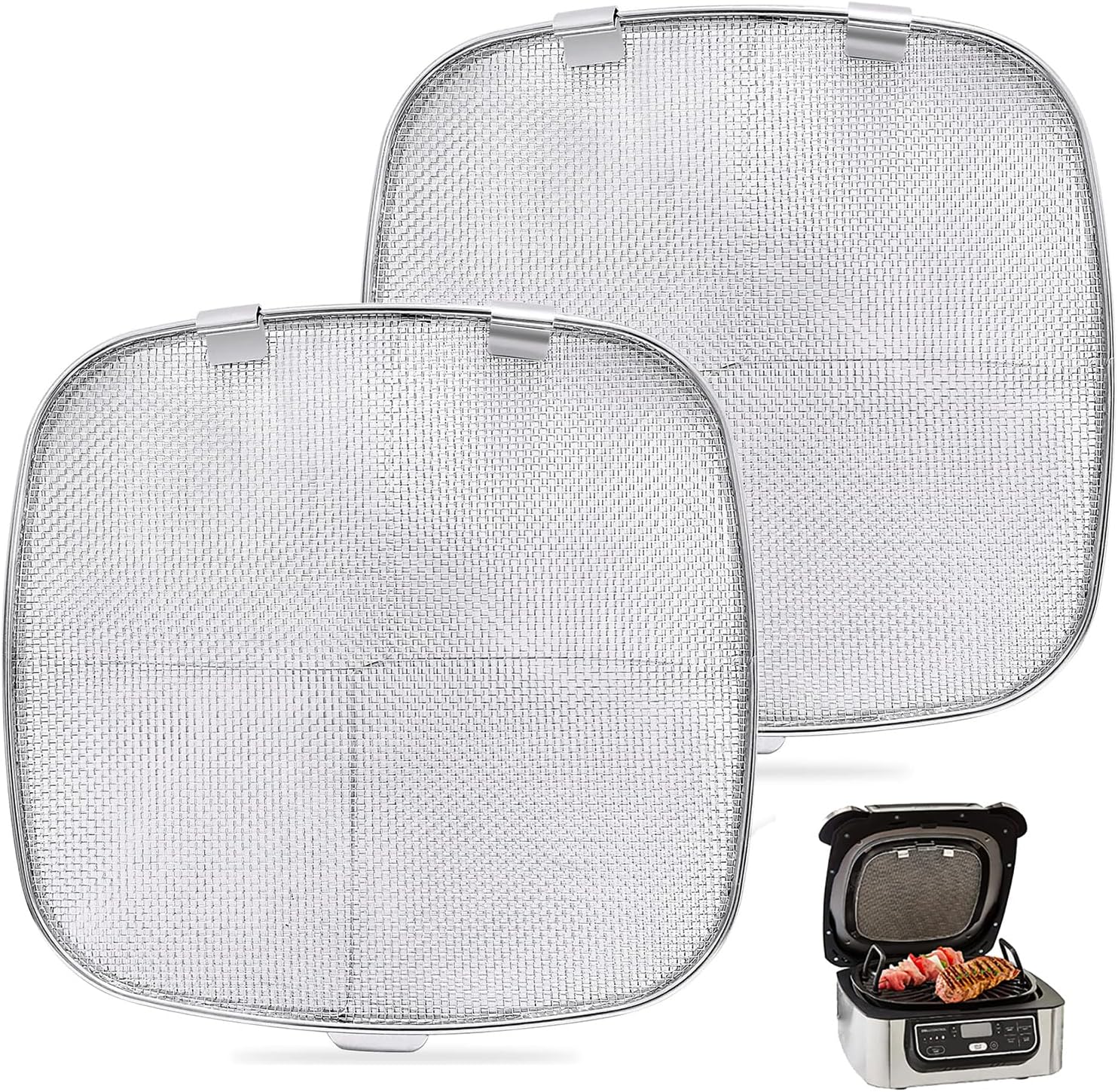 2 Pack Stainless Steel Splatter Shield M42904