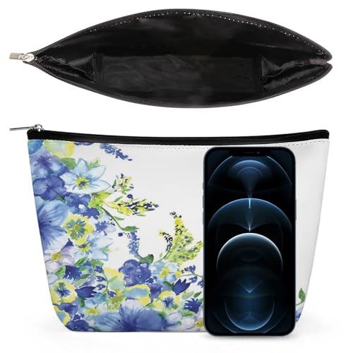 PU Leather Makeup Bag with Zipper F623