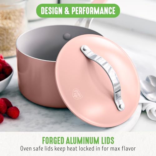 10-Piece Ceramic Nonstick Cookware Set B8273