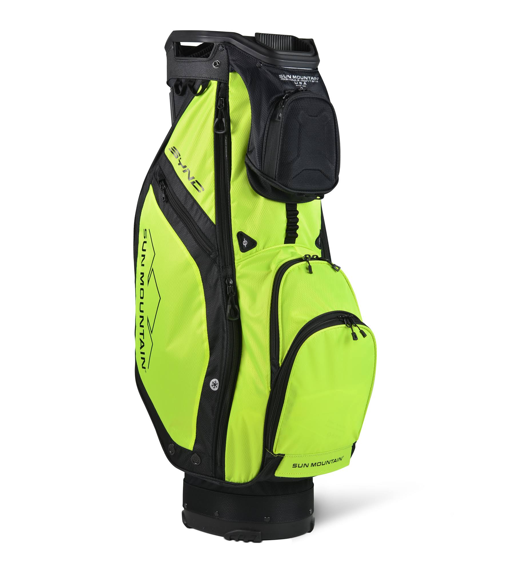 Cart Bag Gunmetal Black Red K370