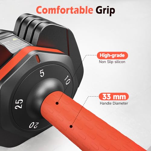 25LB 55LB Adjustable Dumbbells Set Q12543