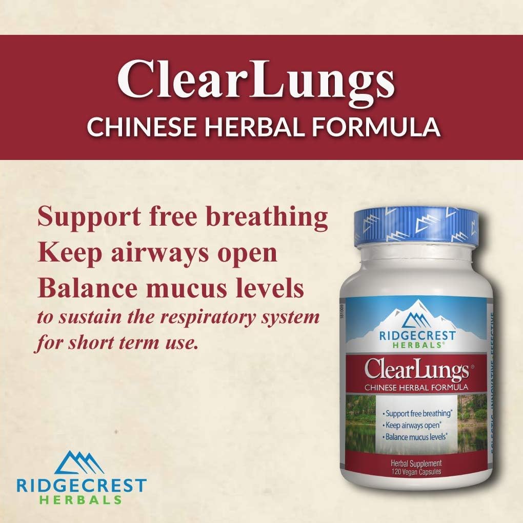 120 Vegetarian Capsules Herbal Breathing Support Y10947