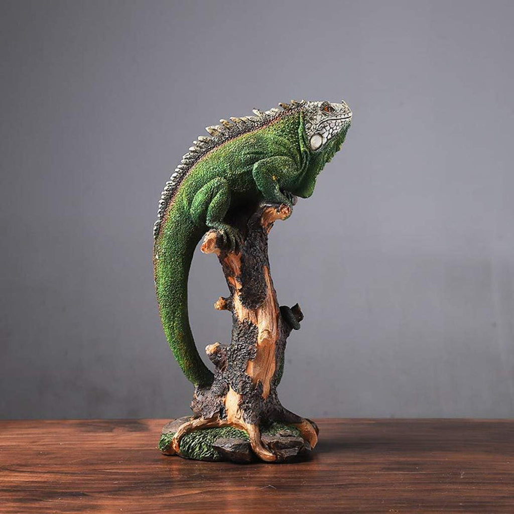 14 Inch Lizard Statue Resin Sculpture Figurines X105339