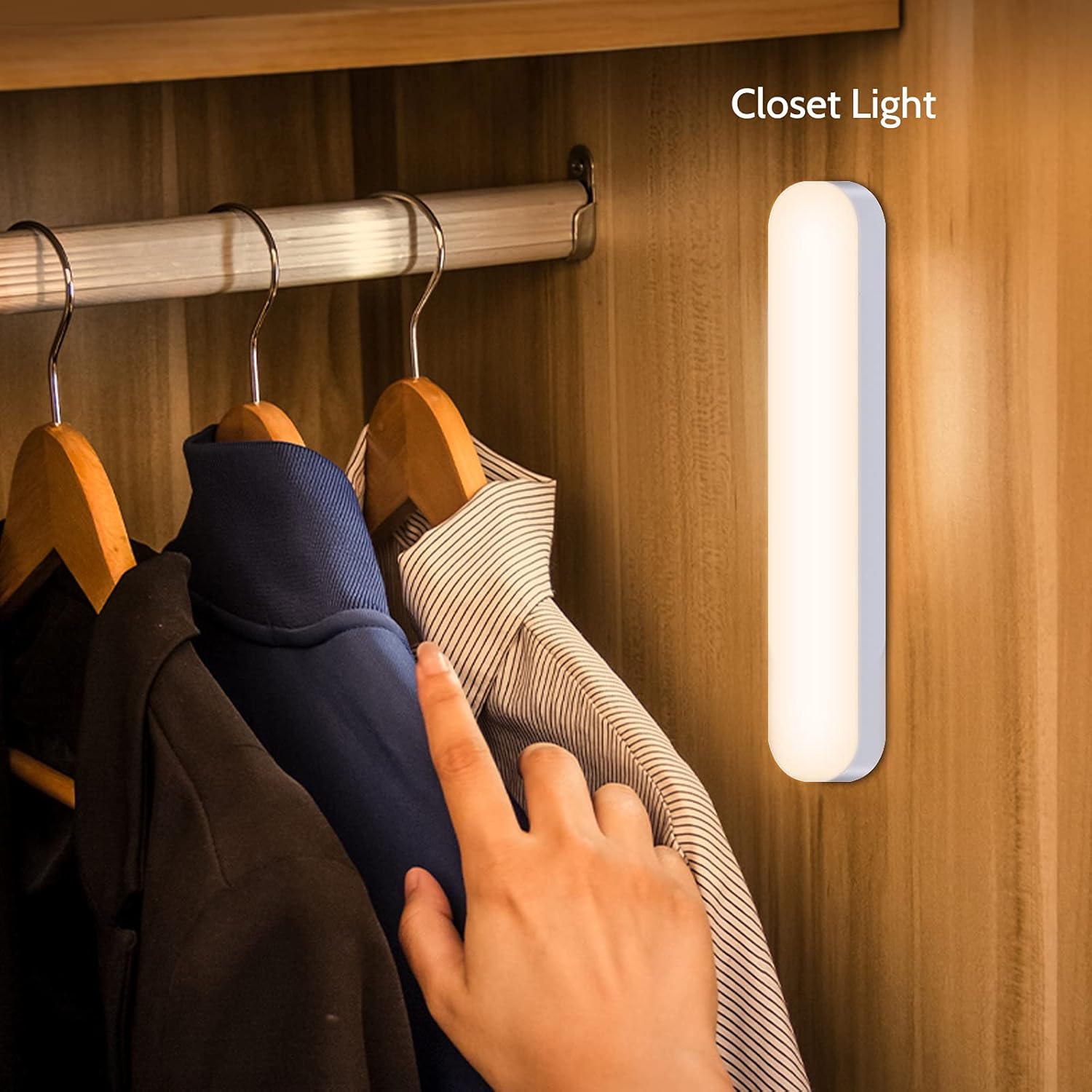 LED Dimmable Stick on Light with Rechargeable Battery K836996