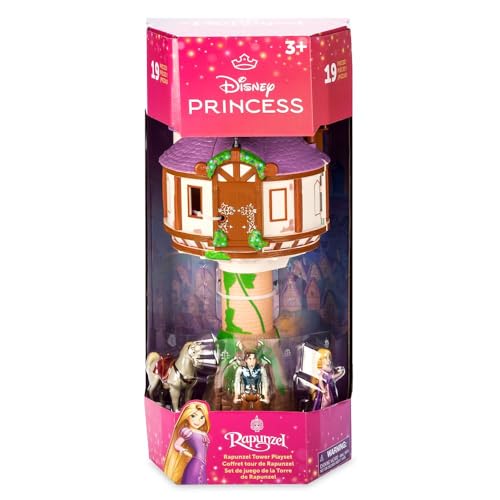 19-Piece Tangled Play Set with Rapunzel, Flynn & Sculpted Figures B91253