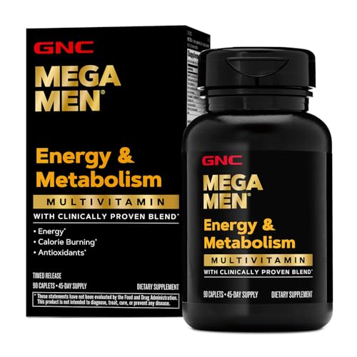 Mega Men Multivitamin Caplets, 90 count U9218
