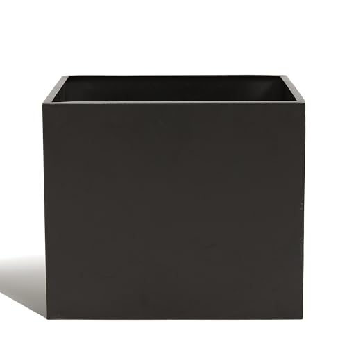 Bronze Square Steel Planter Box K19433