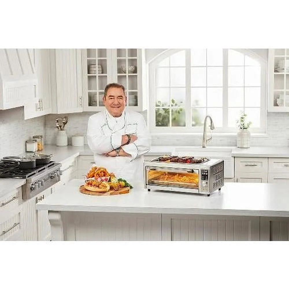 6-In-1 Countertop Convection Toaster Oven with Stainless Steel O8165