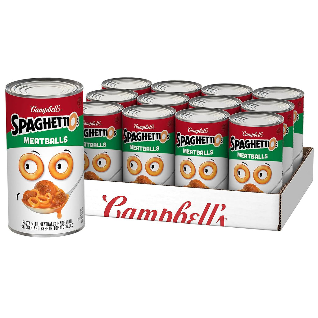 22.2 oz Canned Pasta with Meatballs (Pack of 12) G42117