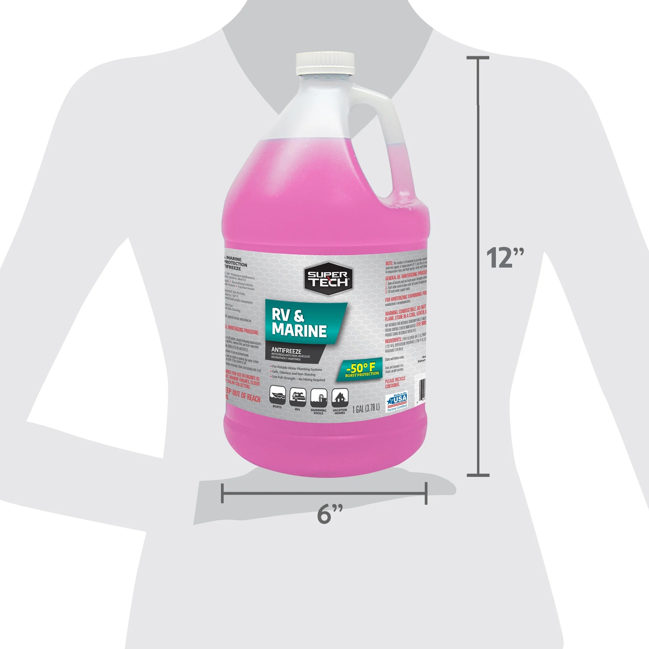RV and Marine Antifreeze, 1 Gallon B327