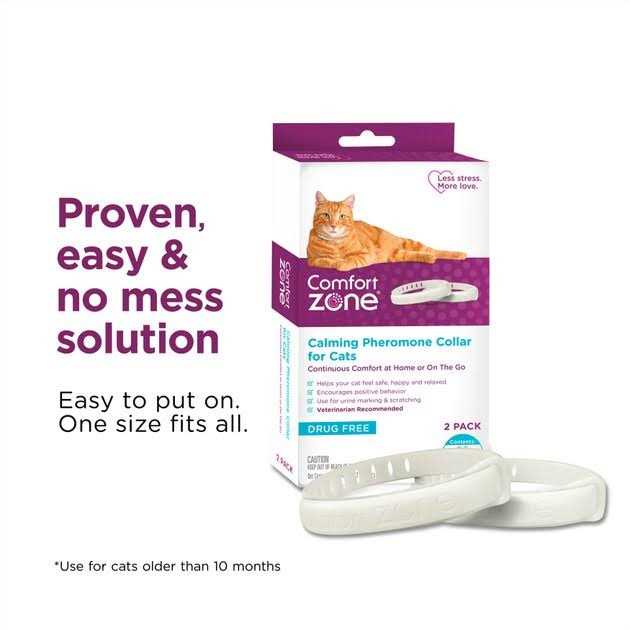 2 Pack Cat Calming Pheromone Collar Z5907