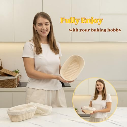 Bread Proofing Baskets Set of 3 M492