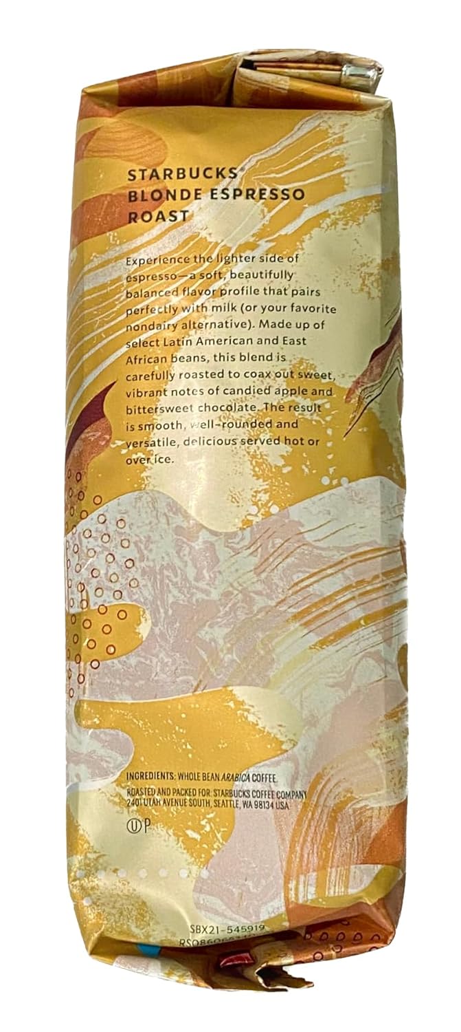 Blonde Espresso Roast Light Roast Whole Bean Coffee (1 lb) C752018