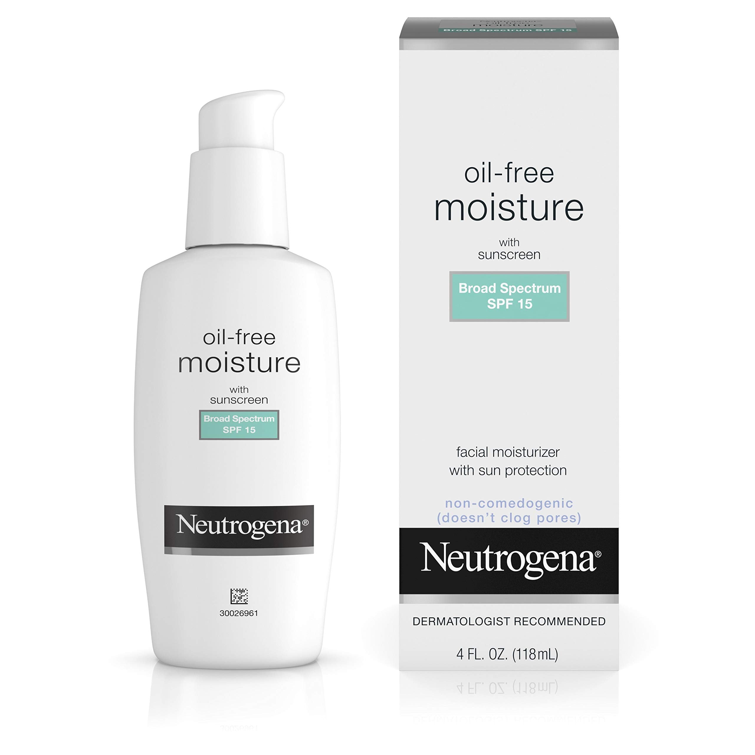 4 Fl. Oz. Oil-Free Moisture With Broad Spectrum Spf 15 Sunscreen U1976