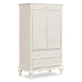 Ivory Lace Armoire O8560