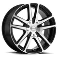 Black 15X7" 10 Spoke Aluminum Wheel Z92937