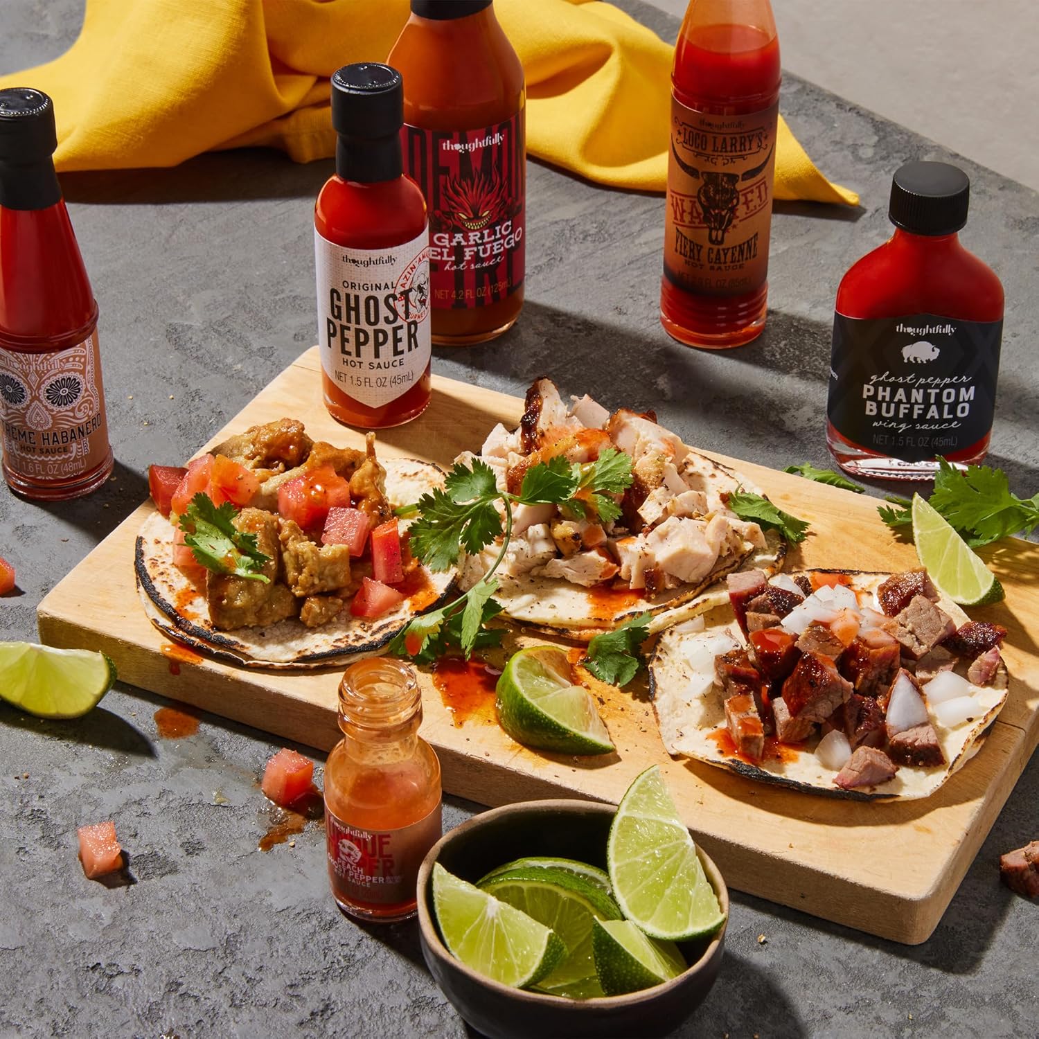Set of 10 Hot Sauce Variety Pack Z7544