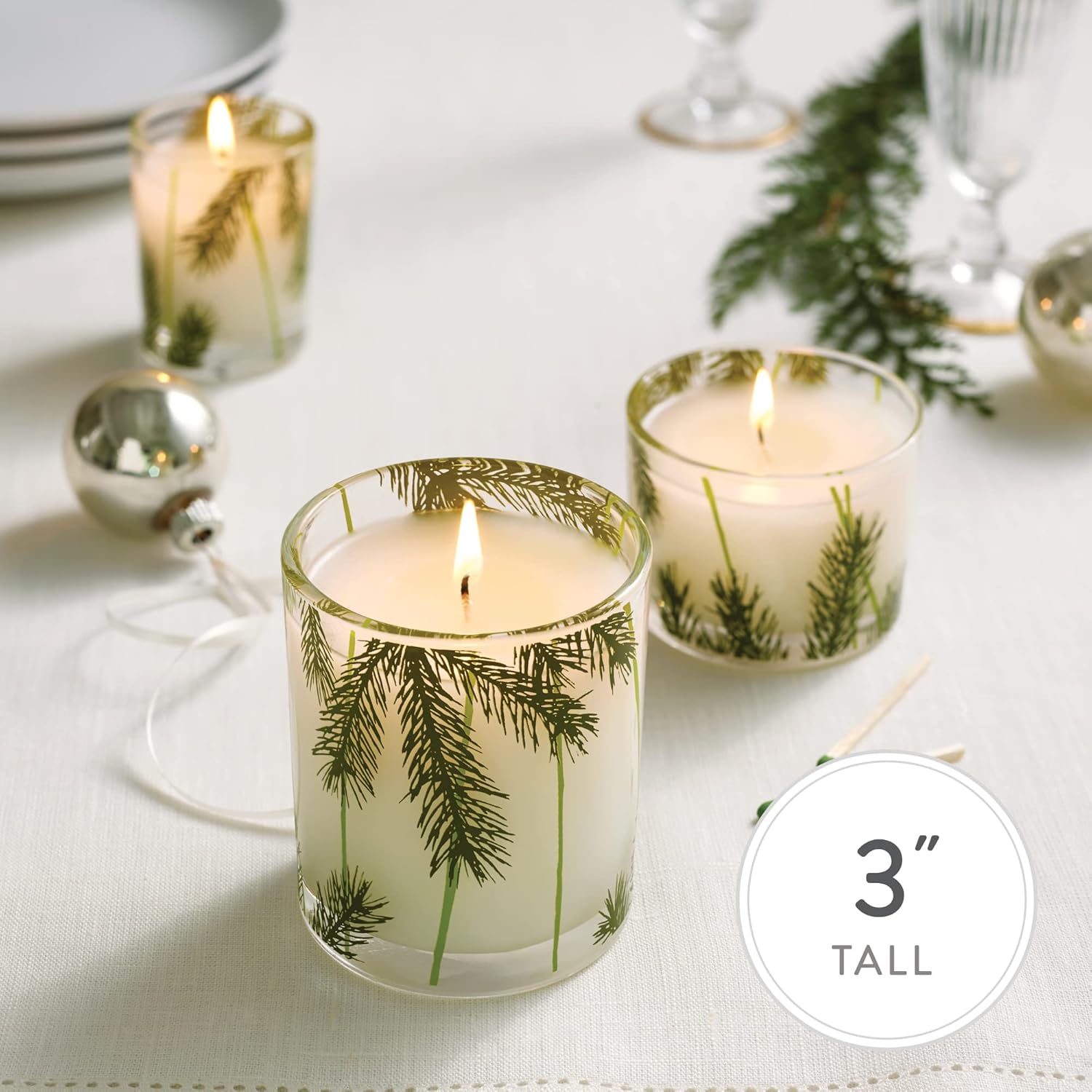 Gilded Ceramic Small Jar Scented Candle (6 oz) I508416