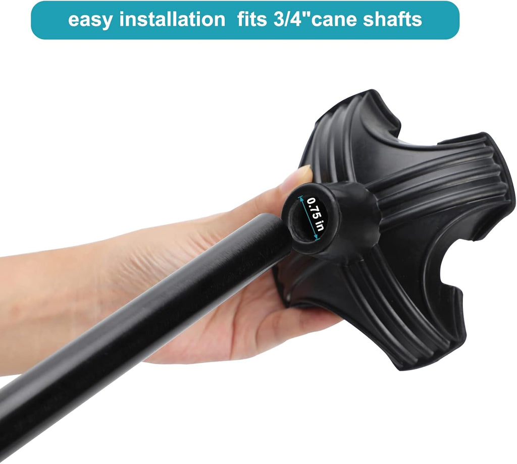 Black Aluminum Forearm Crutches T4173