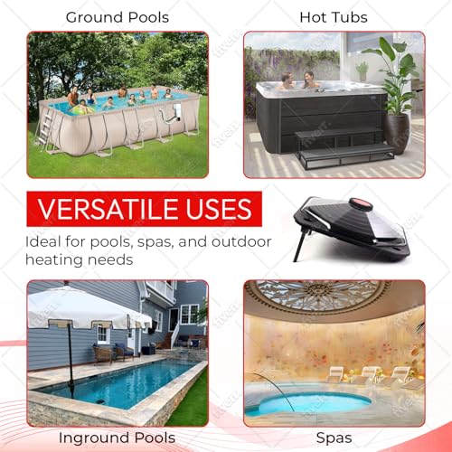 Black Solar Pool Heater Dome J8593