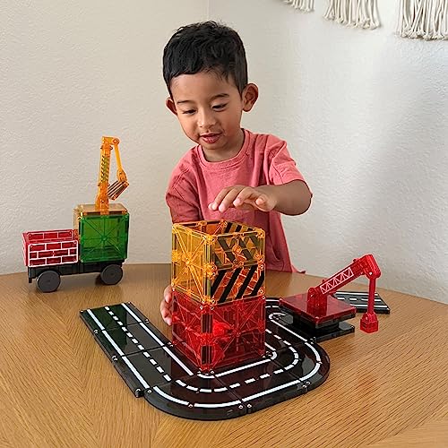 32-Piece Magnetic Construction Set F692