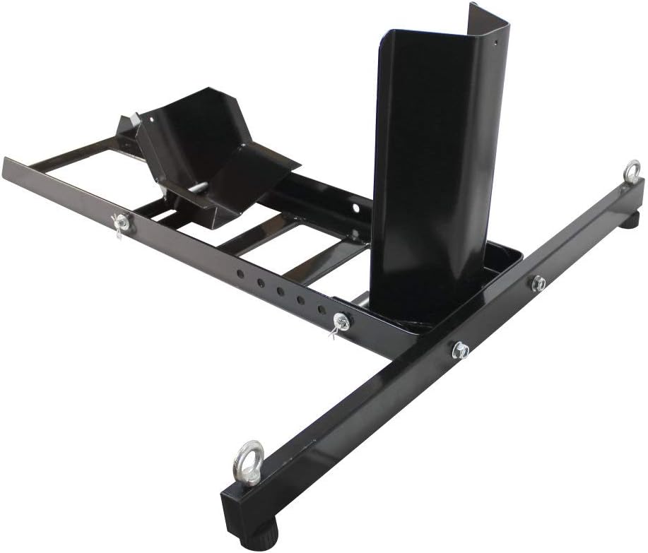 Heavy-Duty Adjustable Motorcycle Wheel Chock Stand K6779