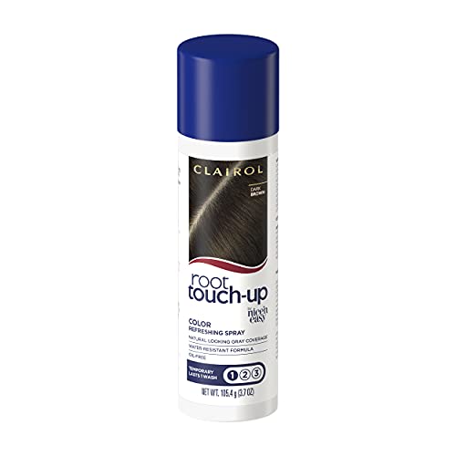 Dark Brown Temporary Hair Color Spray, 2 Count E538