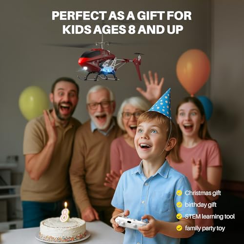 RC Helicopter with Altitude Hold, 3.5 Channel, Gyro Stabilizer E832268