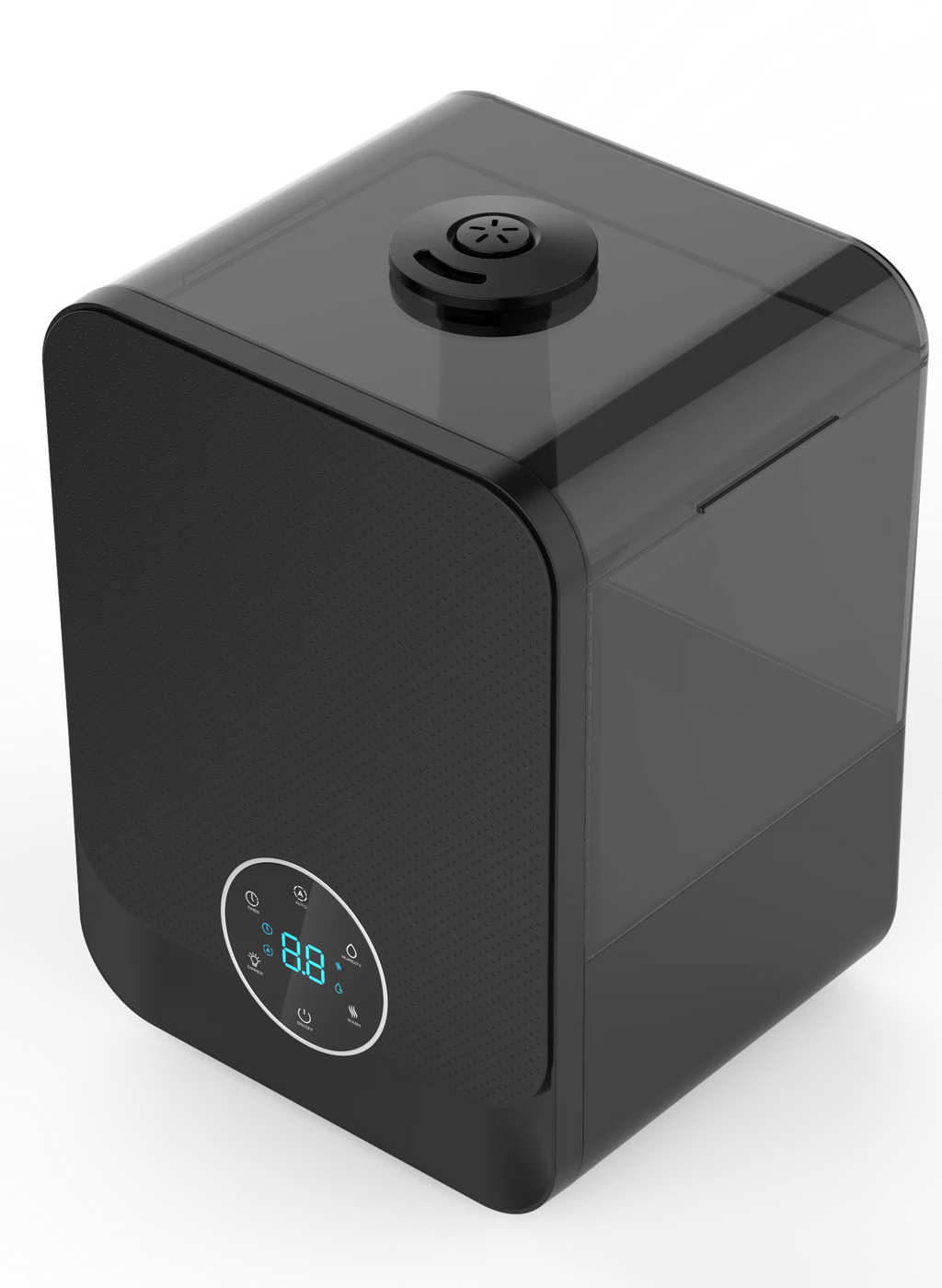 1.6 Gal Ultrasonic Warm/Cool Mist Humidifier, Black L7709