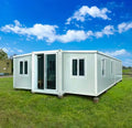 40ft Expandable Portable Container House Kit with Windows Doors Sliders S9659