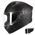 DOT Approved Lightweight Motorcycle Helmet with Visor B3392