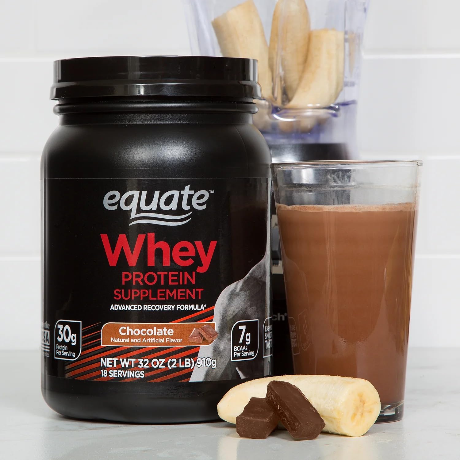 Rich Chocolate Whey Protein Supplement, 32oz W771