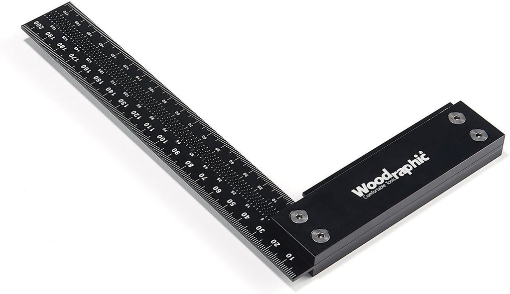 12-inch Aluminum Steel Precision Square Ruler D4787
