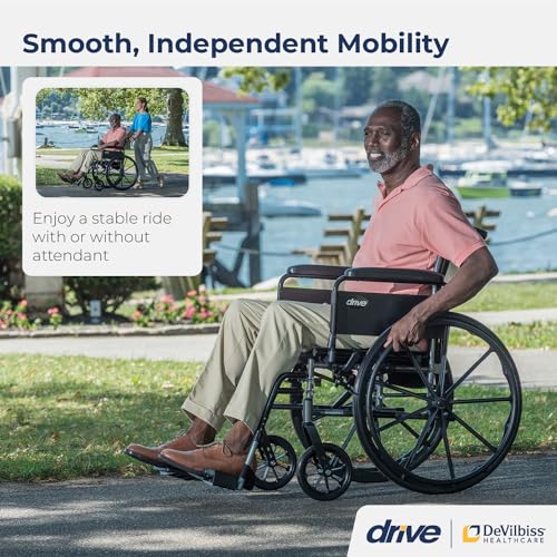 Light Weight Wheelchair with Flip Back Removable Arms, Swing Away Footrests, 20'' Seat F195545