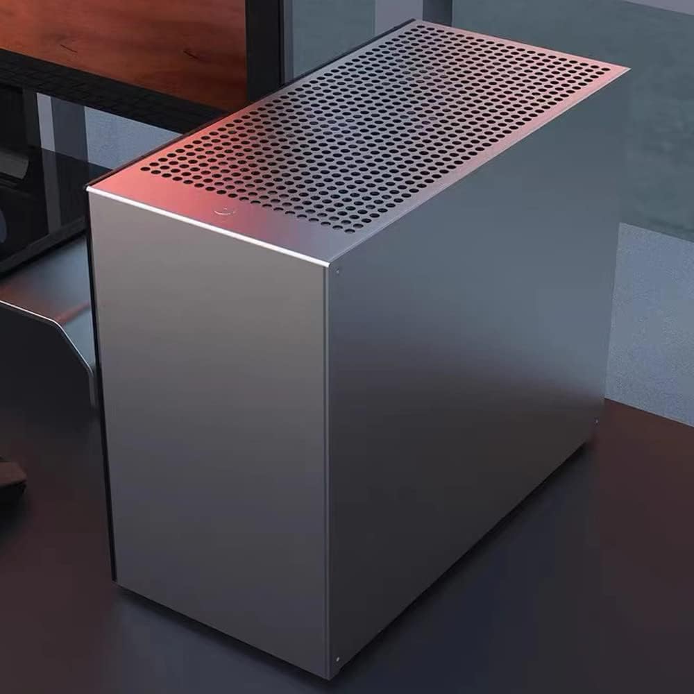 Aluminum Alloy Computer Case with Tempered Glass R147196