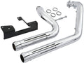 Dual Exhaust Mufflers Pipe For Harley Davidson Sportster XL 1200 883 2004-2013 E405