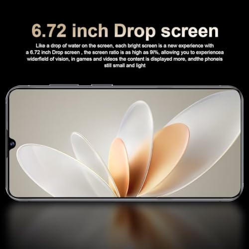 Purple 6.72" 4GB+64GB Unlocked Android Smartphone B80581