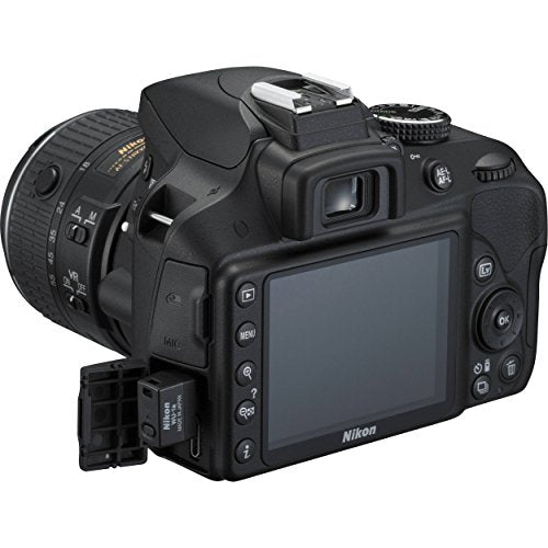 24.2 MP CMOS Digital SLR with 18-55mm Zoom Lens (Black) Z470