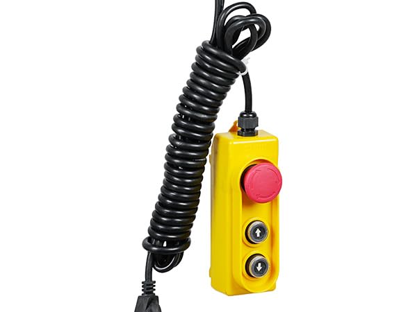 2200 lbs 1600W 110V Electric Steel Wire Winch with Wireless Remote Control 40ft Single Cable Lifting Height E77968